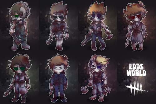 [ Eddsworld x Dead By Daylight ] Edd / Tom / Matt / Tord / Eduardo / Jon / Mark[ 에즈월드 x 데드 바이 데이라이트 