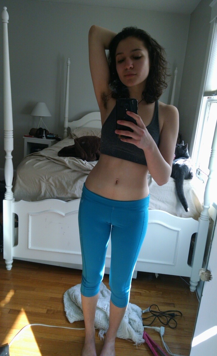 violettelover:Yoga was great ft. my cat and cute yoga clothes
