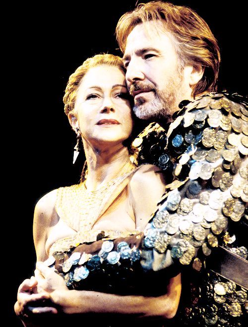 Sex littlekao:Helen Mirren and Alan Rickman as pictures