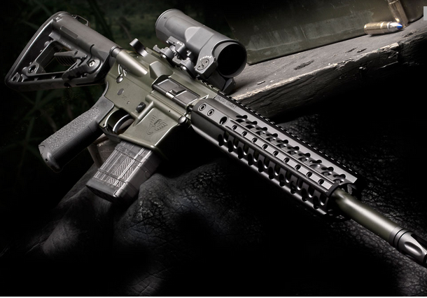 tombstone-actual:  tactical-honey-badgers-dont-die:  Wilson Combat Tactical 458 SOCOM.