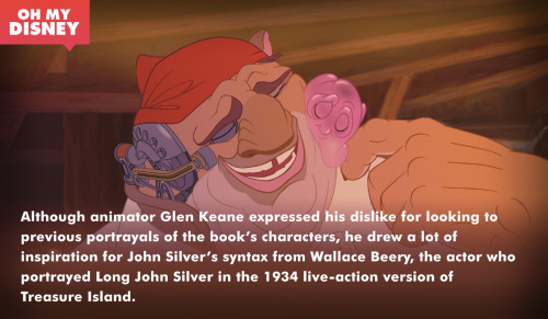 batlesbo: ohmydisney: 10 Things You Didn’t Know About Treasure Planet | Oh My Disney Treasure 