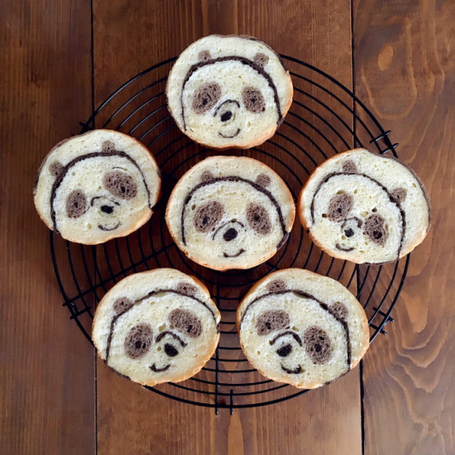 This pan pan bread looks beary scrumptious! Don’t miss a new Panda episode tonight. (: Konel b