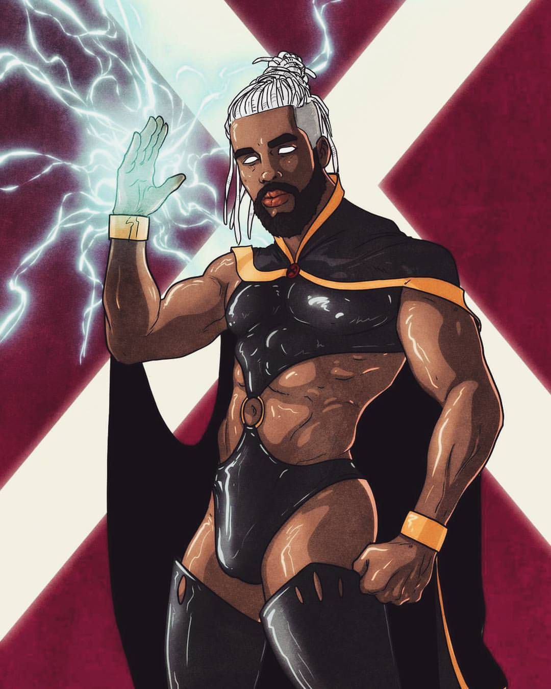 zacharyiswackary:  Gender-bent Storm! 