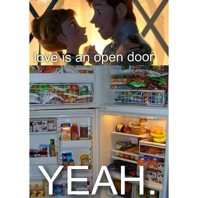 smosh:  I finally get Frozen. #frozen #loveisanopendoor