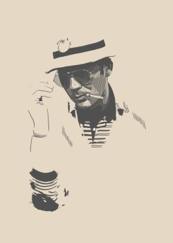 septagonstudios:  LOOSE GERMS HUNTER S THOMPSON