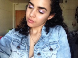 clearmind-healthybeing:  My face refuses to corporate in any other way but it’s okay cause my eyeshadow is poppin