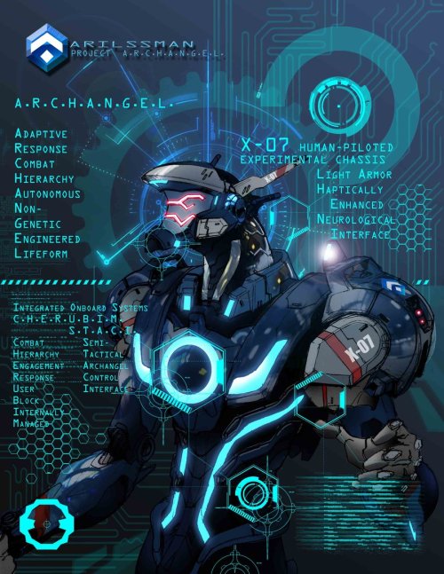 sekigan:  ARILSSMAN A.N.G.E.L. Project - ARCHANGEL by Katase6626 on DeviantArt