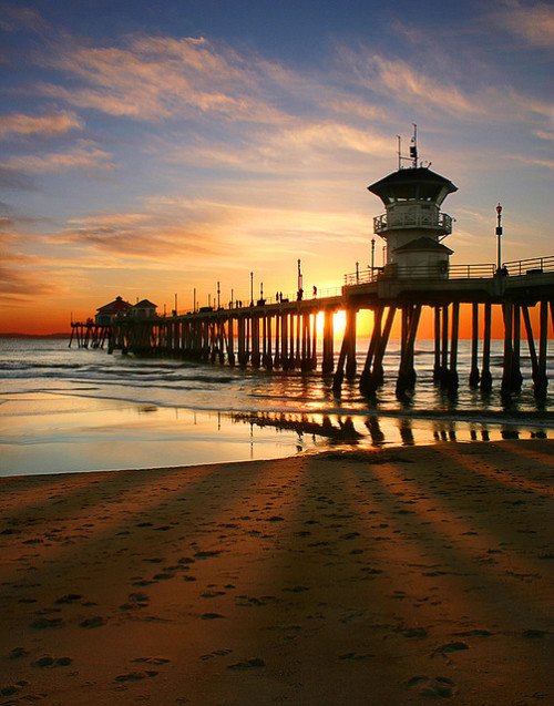 HB Sunset by Forget Me Knott Photography on Flickr.