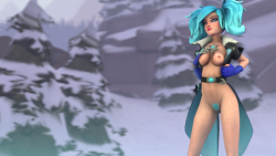 peterlanktonsfm: Winter Witch Just a poster. Happy new year and all that jazz! —- Evie model: Nude Mesh by Nuke-9000, ported to sfm by BallisticDrama      