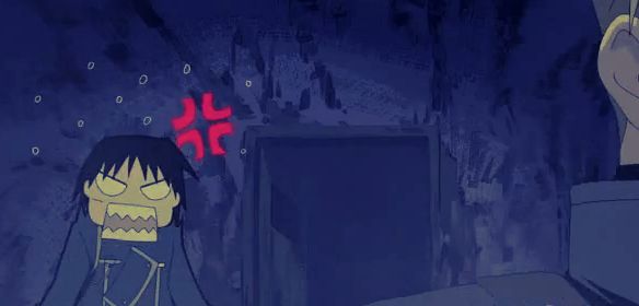 anthese:  FMA meme: 6 scenes 2/6 Wet Match Havoc: Damn. Colonel, can you give me