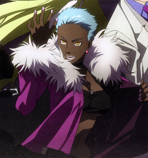 black-n-animated  April from Darker Than Black