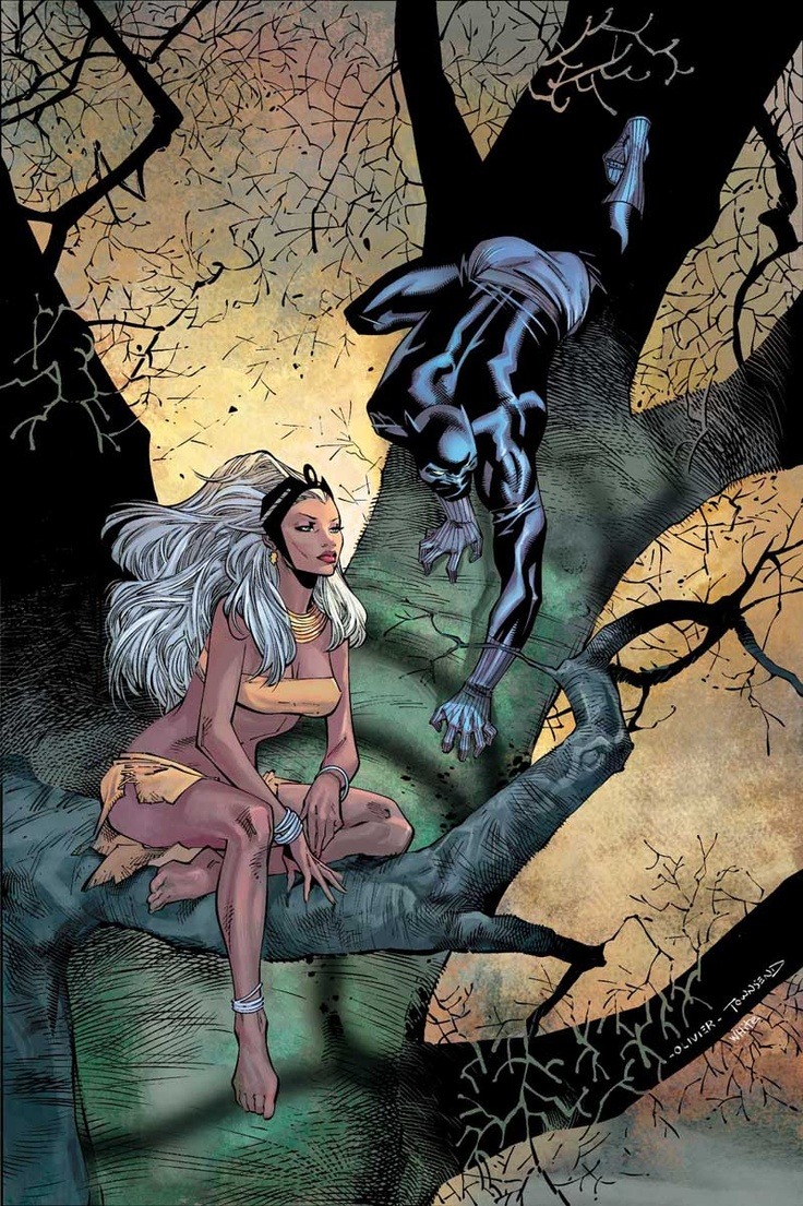 cultureunseen:  STORM &amp; Black Panther…
