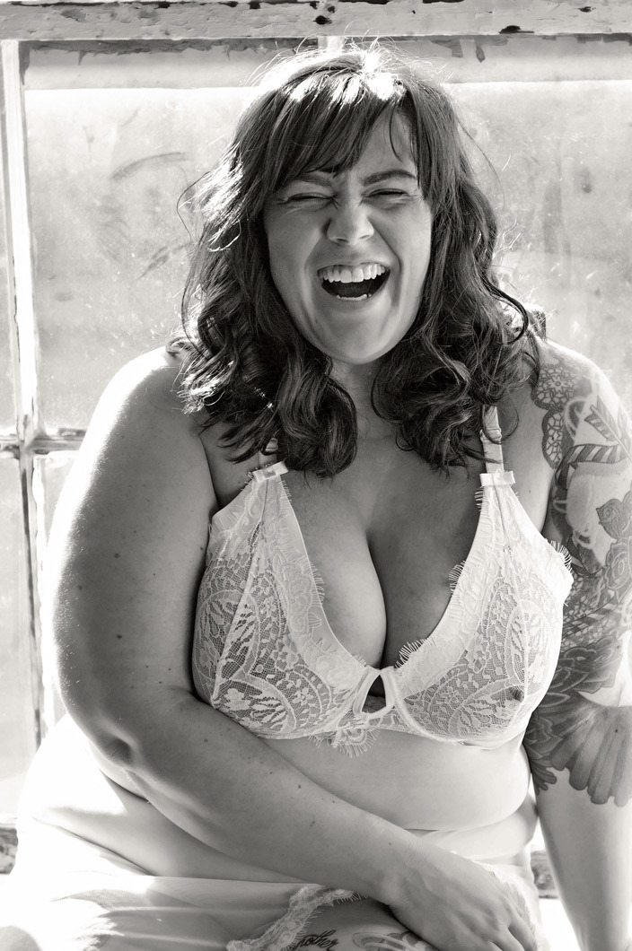 fayedaniels:  When I laugh.  