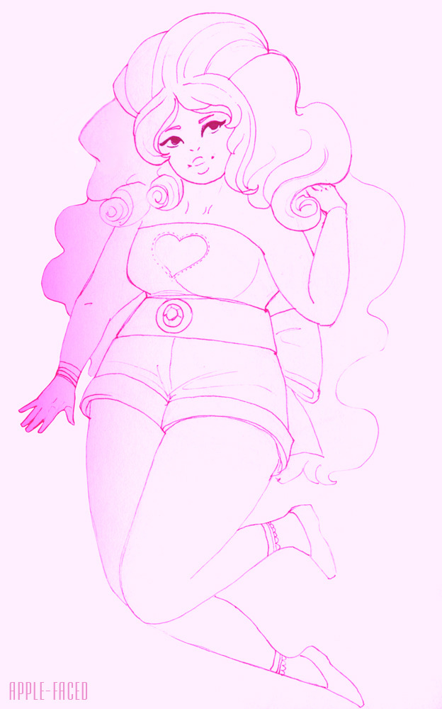 apple-faced:  My favorite su charapter - Rose Quartze 