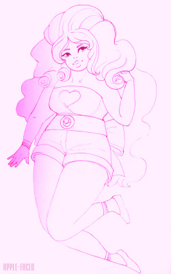 Apple-Faced:  My Favorite Su Charapter - Rose Quartze 