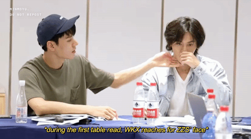 minmoyu:Youku’s Special Ep for ZZH’s Birthday | Word of Honor First Table Read