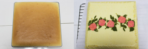 thecakebar:  Japanese Rose Cake Roll Tutorial