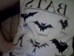 Graham&rsquo;s sisters are lovely and gave me a Riddles in the Dark Lego set and this really cute bat tank top for no reason c&rsquo;: