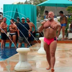 Mature speedo men