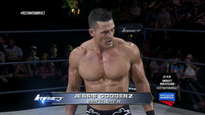 dirty-fake-bitches:Jessie “The Man” Godderz on Impact 08/12/15 