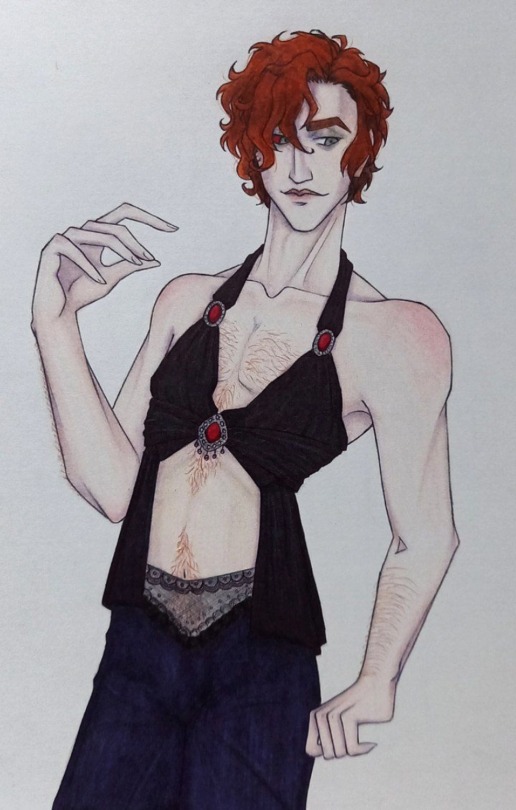 It's Not My Fault That Julian Looks So Good In Women's Clothes.