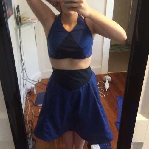 Finished lapis’s dress today!