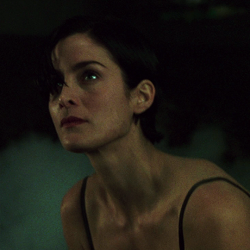 XXX shesnake:Carrie-Anne Moss in The Matrix (1999) photo