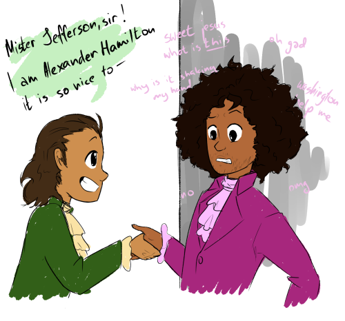 taterdraws: whoopsie, the new guy is meanRequested by the lovely @thedubioustruth <3Bonus: