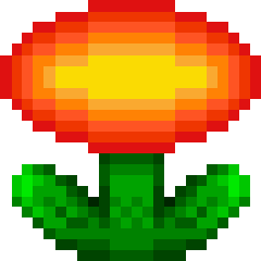 gamefreaksnz:  Fire Flower (2nd) in GIF format.