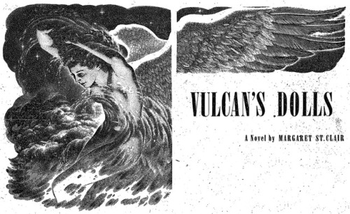 Virgil Finlay (1914-1971), ‘Vulcan’s Dolls’, “Startling Stories” Vol. 