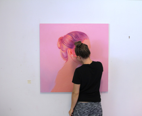 jenmann:  working on a new piece  