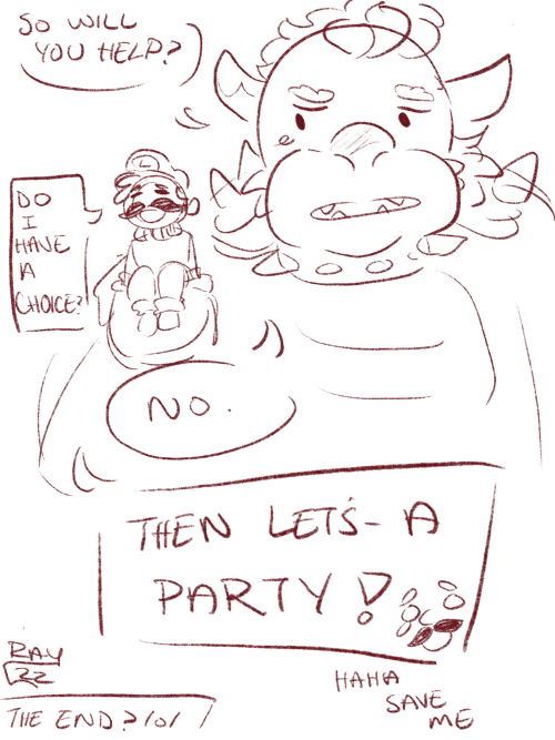 Will I Ever Draw Their Size Difference Consistent Or Accurate? Haha No
