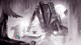 sapphicswift:When gravity falls and earth becomes sky, fear the beast with just one