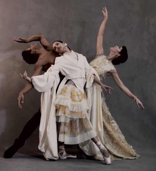 dancersofcolor: Marcelino Sambé, Francesca Hayward, and Laura Morera for Harper’s Bazaa