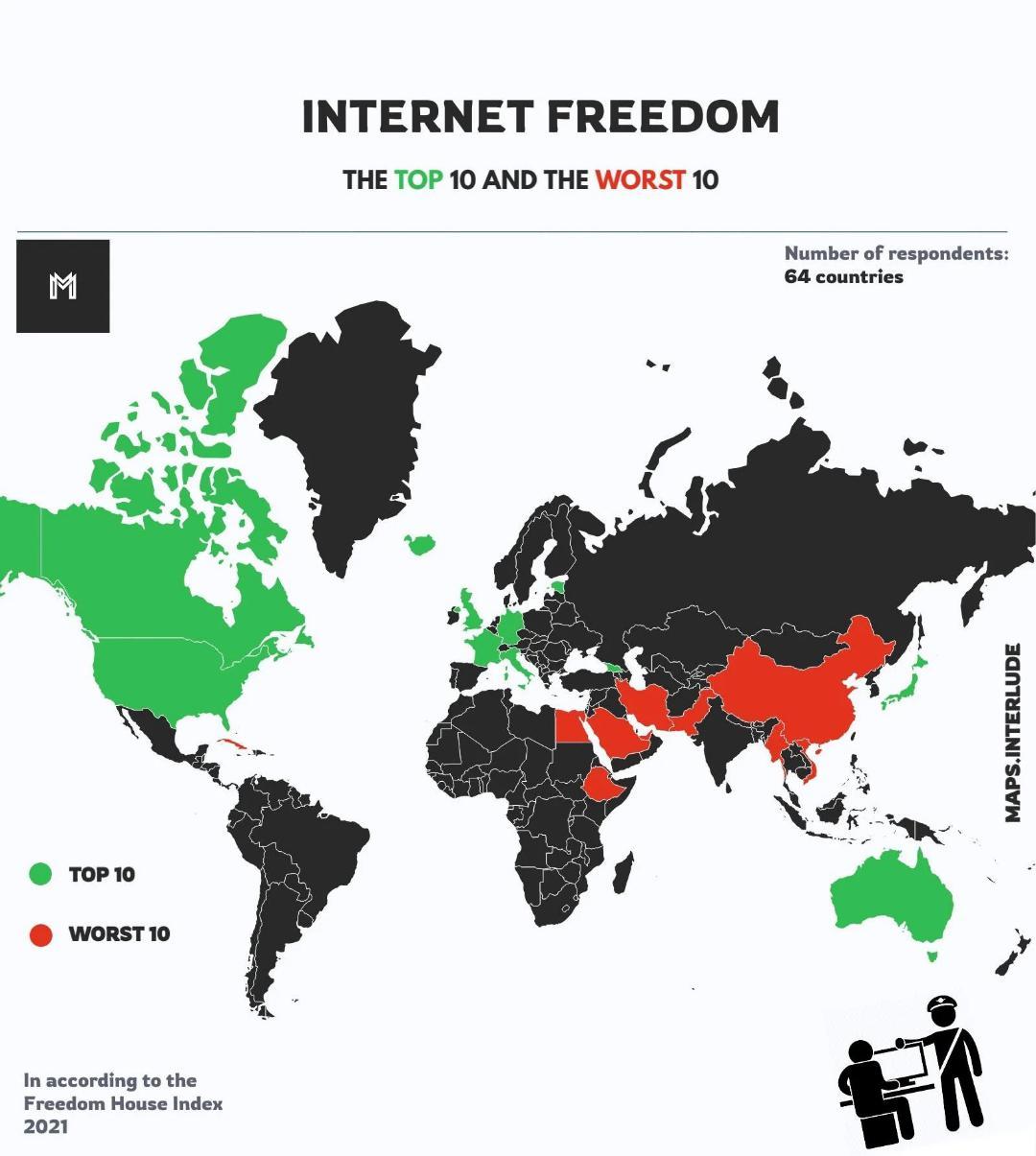 Infographic: The best and worst countries in the world