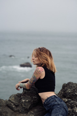 Overlooking the Pacific.model theresa manchester-