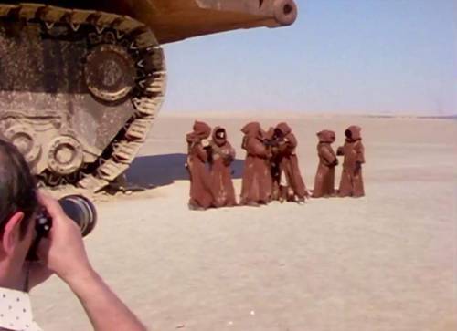 On location in Tunisia, filming Star Wars 1977 @retrostarwarsstrikesback