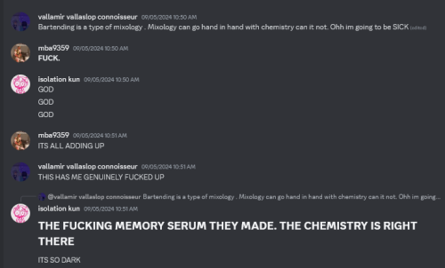 Had A Tweakout With The Groupchat Last Week. Tldr; Jeremiah Being A Reference To Paper Jekyll Sparked