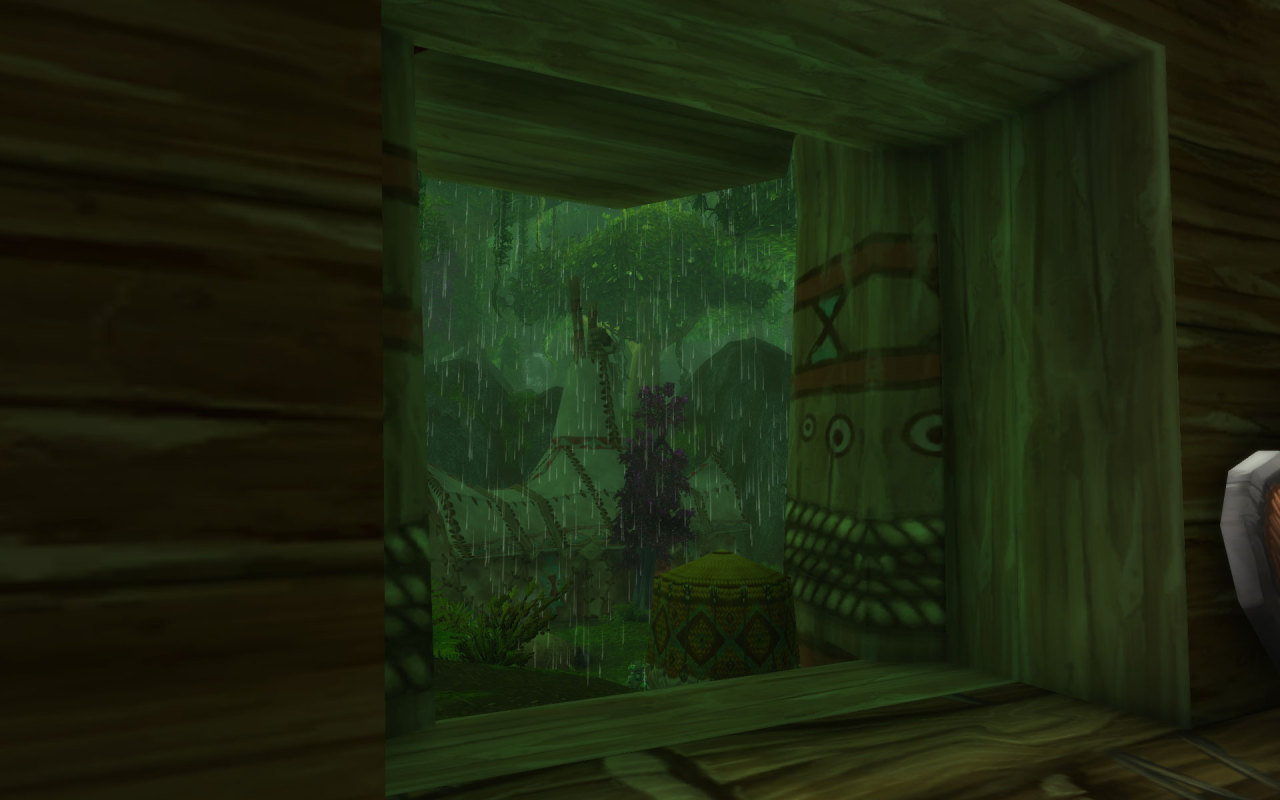 cozy #World of Warcraft #scenery#rain