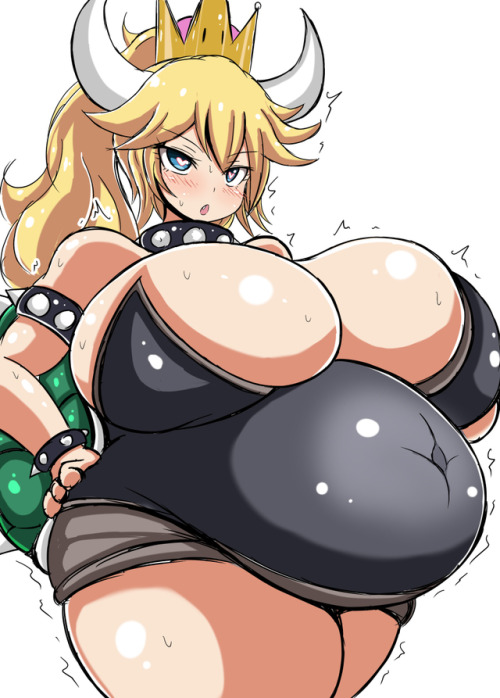 stuffed-deluxe:Ku Jiro - Bullish Bowsette’s Bulging Belly Sehr sexy