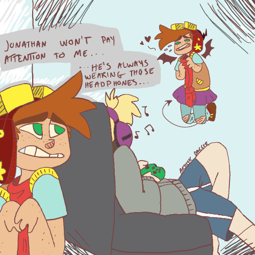 real-faker:  artisticdagger:    Okay I’m way behind on reblogging things to W2H blog but this one’s goin’ here too ‘cause it’s too cute.  I almost… put an accidental dad scene in the film too, haha.  But it was too much, too soon.  Anyway