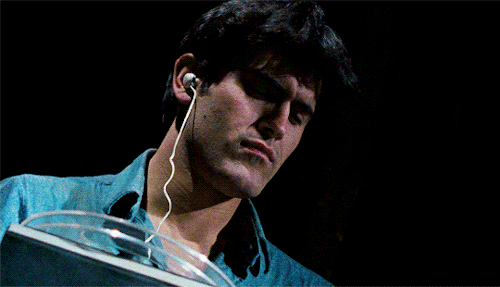 alpacinosgf:Bruce Campbell in The Evil Dead (1980)