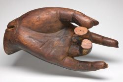 10   Left Hand of a Colossal Amitâbha Buddha (Harvard Art Museums)