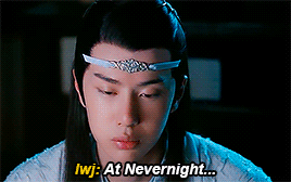 redgeot:drunk lwj saying his regret was not standing by wei ying at nightless city and in ep 42 wher