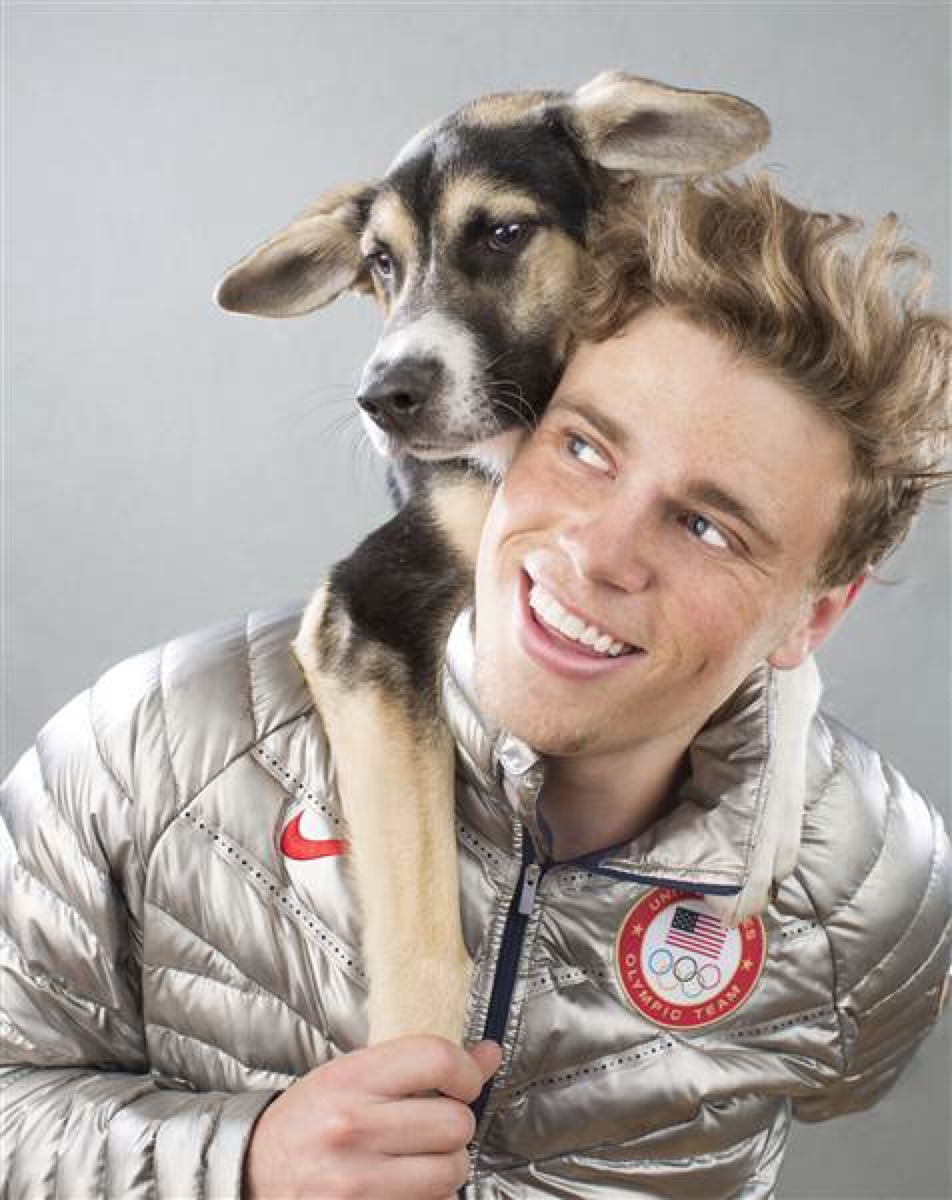 bitz-n-pieces:  Gus Kenworthy - puppy saving Olympic skier - came out today. Be still