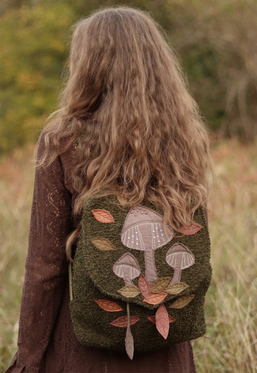 sosuperawesome:BackpacksGaia Gombaek Clothing on EtsyBackpacks for a Hobbit