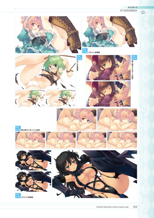 [Aquaplus] Dungeon Travelers 2 - Official Complete Guidebook