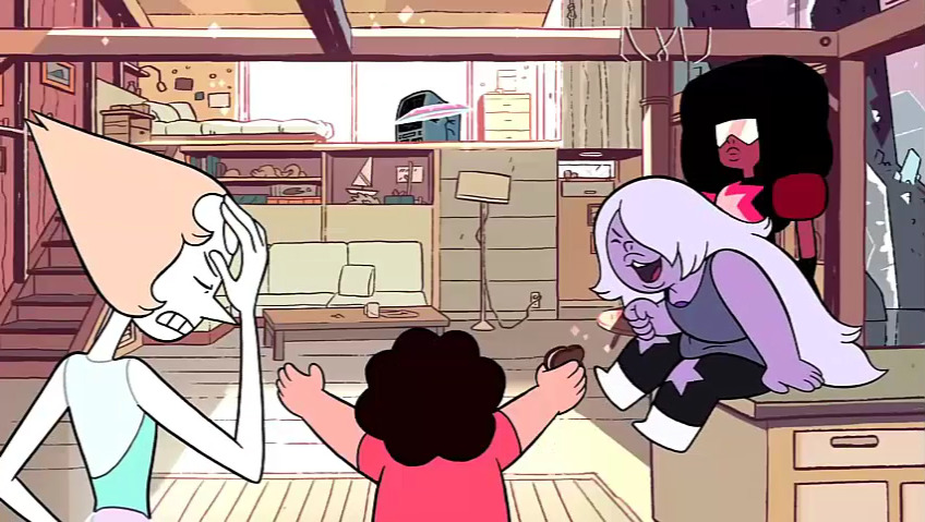 nopalrabbit:  I was thinking about Steven’s weapons, since as far as i can tell