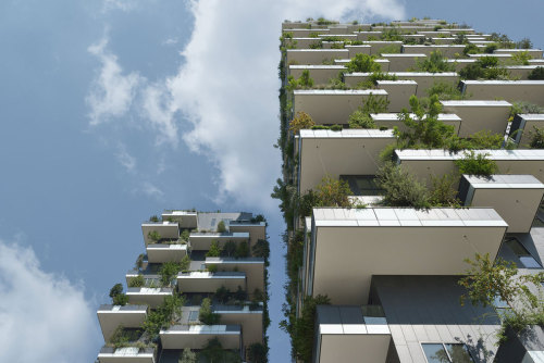 archatlas:  Bosco Verticale Boeri Studio (Stefano Boeri, Gianandrea Barreca, Giovanni La Varra) Italian architect Stefano Boeri designed this high-rise apartment buildings using trees and vegetation for its façade. ‘Bosco Verticale’ uses this