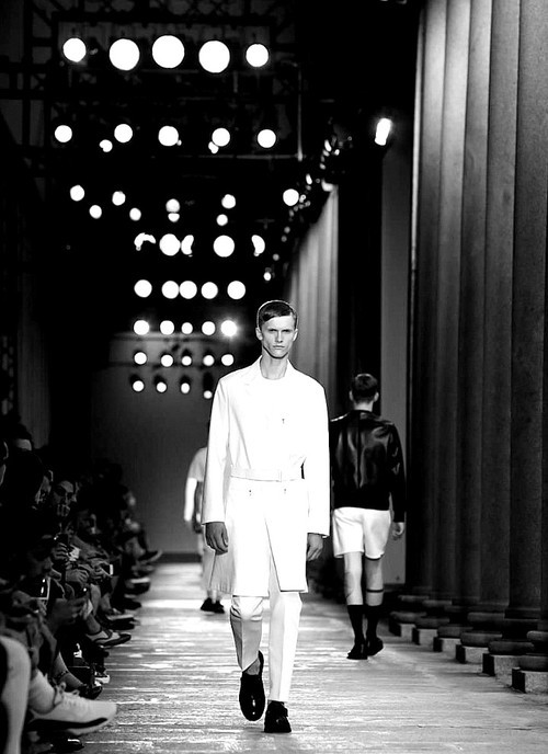 shiitfuckery:  homme—models:  Zachary McPherson - Neil Barrett Spring Summer 2014-15 - Milan Fashion Week